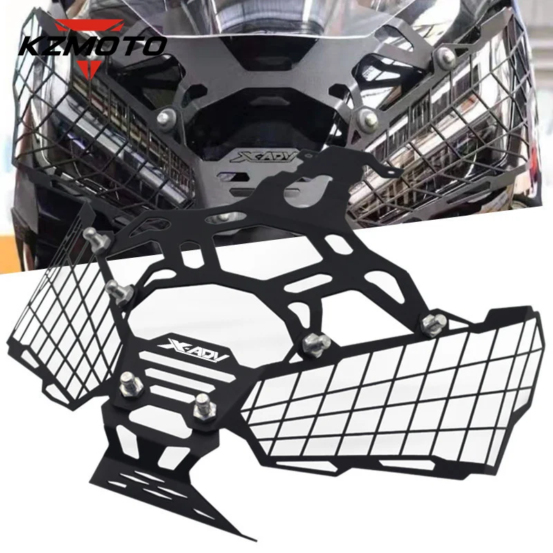 

KZMOTO NEW Motorcycle Accessories Headlight Grill Cover Guard Grill Protector For Honda X-ADV XADV750 xadv 750 2021 2022