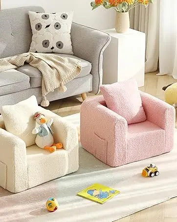 kids sofa with pillow