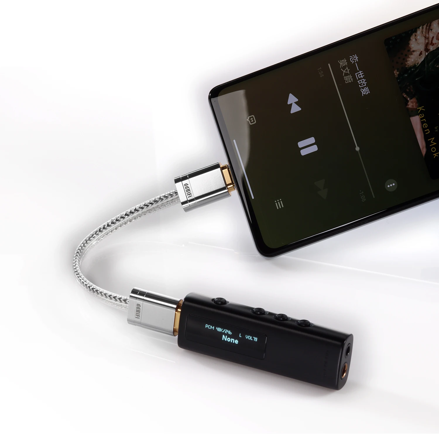 ケーブル・シールド ddHiFi TC09S 50cm C to C TC09S USB-C to USB-C OTG Cable – ddHiFi