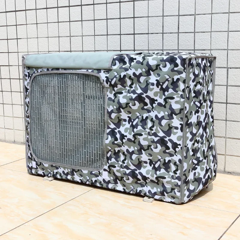 Large Size Outdoor Air Conditioning Cover Waterproof Dust Cover Washing Anti-Dust Anti-Snow Cleaning Bag Rainproof