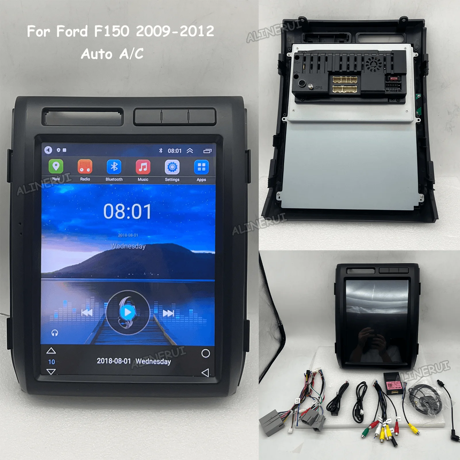 

Автомобильный электронный GPS Android-Навигационный экран для Ford F150 2009-2015 Радио Автомобильная IPS автомобильная стереосистема аудиосистема Carplay