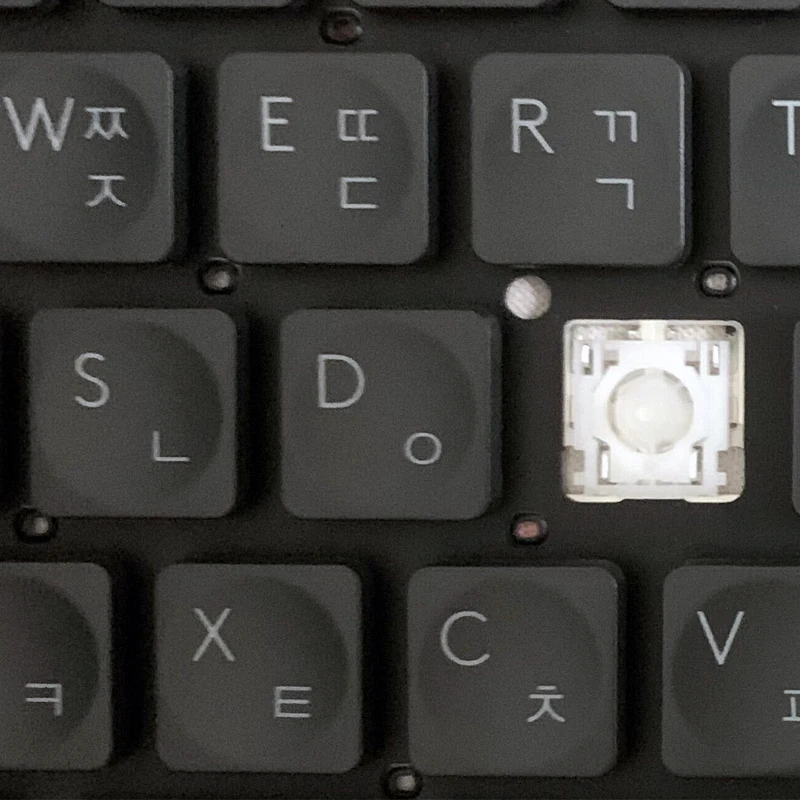 Substituição kr Keycap Key Cap Clipe de Tesoura Dobradiça para Logitech Craft mx Yr0073 Clipes e Teclas de Teclado Coréia do Sul