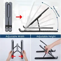 Support pliable pour ordinateur Portable, Support de Base pour ordinateur Portable 4