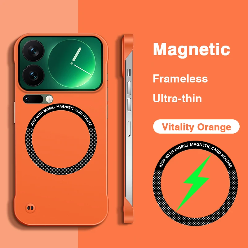 Luxury Frameless Magnetic Holder Lightweight Phone Case