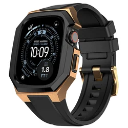 Luxury Modification Kit for Stainless Steel Case with Rubber Strap Refit (BRG - B)