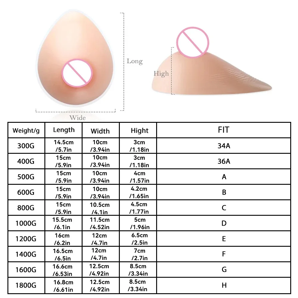 Realistic Fake Breast Boobs Tits Crossdress Silicone Self Adhesive False Breast Forms for Shemale Drag Queen Transgender Cosplay