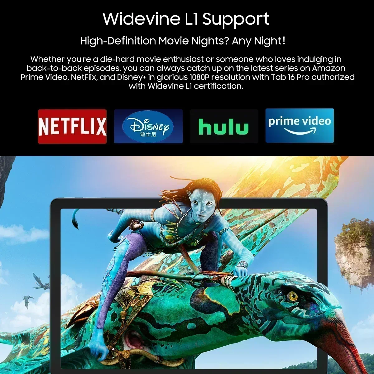 2024 Blackview Tab 16 Pro Tablet Android 8GB+256GB 11'' FHD+ Display Widevine L1 7700 mAh Battery Unisoc T616 Tablet PC 4