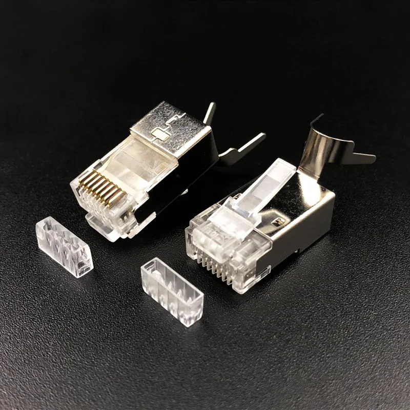 10 шт., модульный разъем RJ45, 1,5 мм