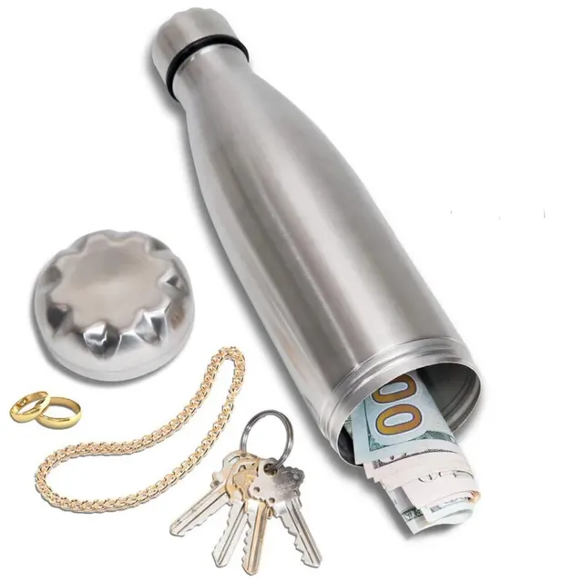 2er Set Geheime Versteckdosen - Getarnte Aufbewahrung Für Geld & Schmuck