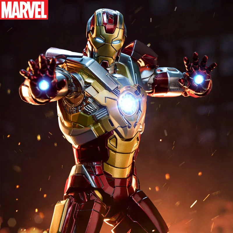 ZD Toys マーベルアイアンマン MK17 本物のモデル 7 インチ