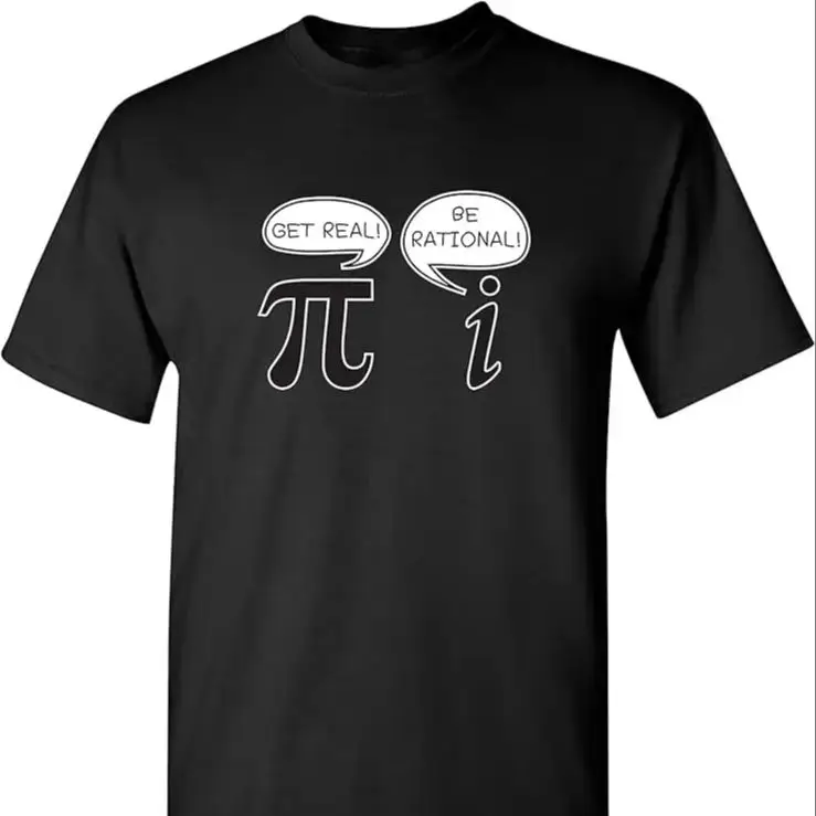Ottieni Real Be Rational Pi Funny Math Geek Sarcastic Adult Novità Divertente T Shirt