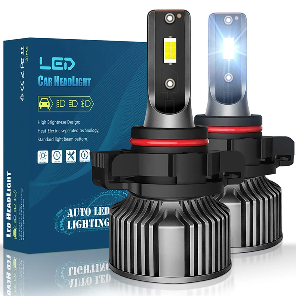 

High Performance Car LED Headlight Bulbs 12V 50W 3000K 3800K 6000K H1 H3 H7 9005 9006 9012 H27 H11 H4 9004 9007 H13 Hi Lo Beam