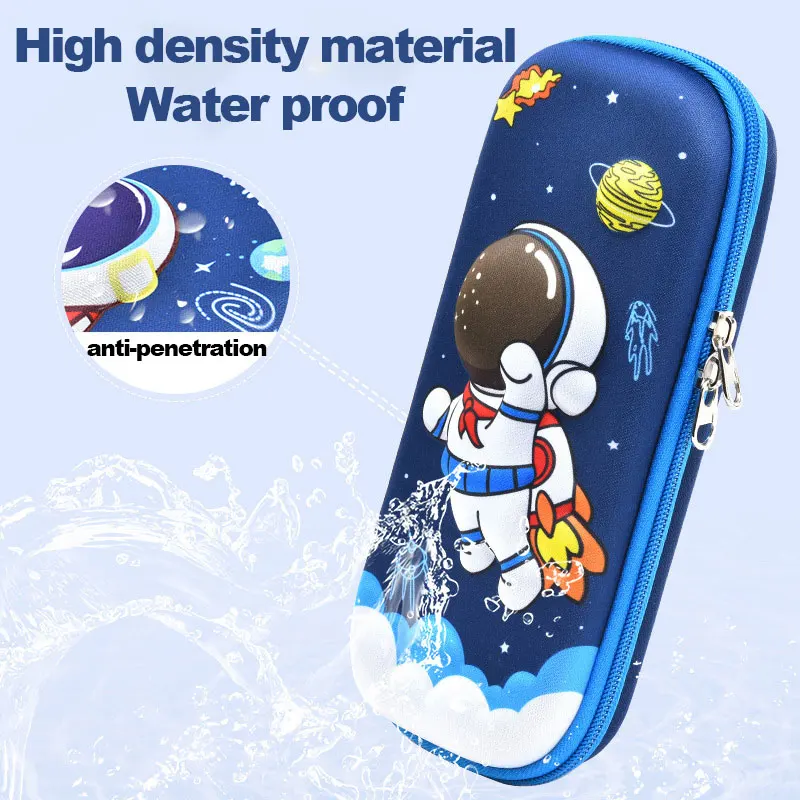 3D Pencil Case Kawaii Cute Large Capacity Pen Box Back to School Supplies Organizer Korean Japanese Stationery Estuche