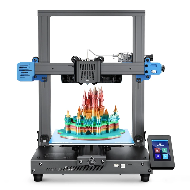 Geeetech THUNDER High Speed 3D Printer, Fast 3d printer, Up to 300mm/s, X/Y Axis Closed-loop Control, Print Volume 250*250*260mm