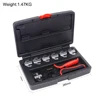 Quick-Change Jaws Crimping Pliers Versatile Crimping Tool Kit With 7 Interchangeable Jaws Crimper dies With High Quality Toolbox 6