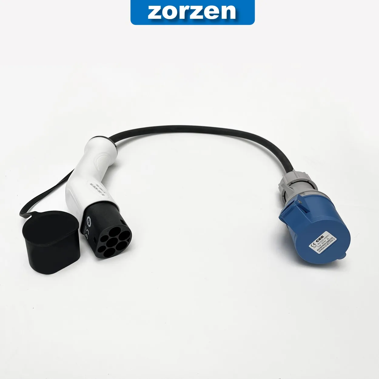 VOPE2-Adaptateur Bleu à 3 Broches, Prise pour Chargeur Portable,  Préservatifs Électriques, Vélos Électriques, CEE 32A