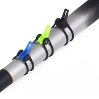 Plastic Fishing Hook Secure Keeper Holder Lure Accessories Jig Hooks Safe Keeping for Fishing Rod Tool Bait Casting  Fishing 2