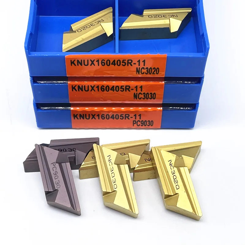 

10PCS KNUX160405R NC3020 NC3030 PC9030 Carbide Insert High Quality Metal Turning Tool Transposition Cutting Tools CNC Tool