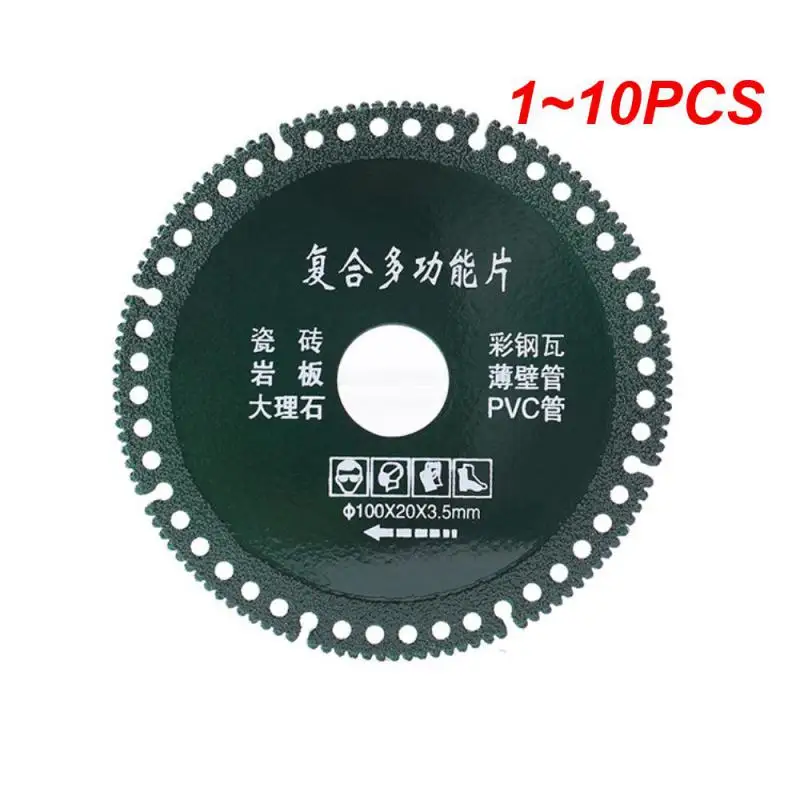 

1~10PCS 4Inch 100mm Multipurpose Cutting Blade Grinding Disc All Purpose Cut Off Wheel for Marble Stone Metal Concrete