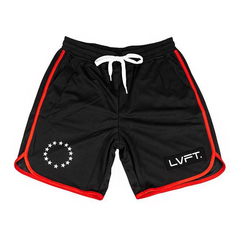 LVFT New Running Shorts Men Sport Gym Shorts Quick Dry Workout Fitness Sports Shorts Summer Jogging Training Short Pants Men