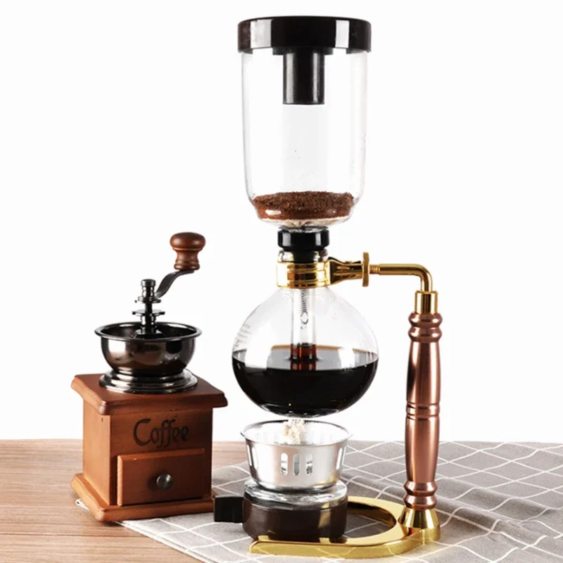 Siphon Coffee Maker 3/5Cups Pots Coffee Kettle Pot Set Accessories Barista Tools Maker coffee maker coffee maker accessory