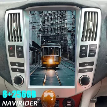Radio para Auto Android 15 de 12.1 Pulgadas para Lexus RX RX300 RX330 RX350 RX400 Toyota Harrier, Reproductor Multimedia, GPS, Navegador, Unidad Principal 1