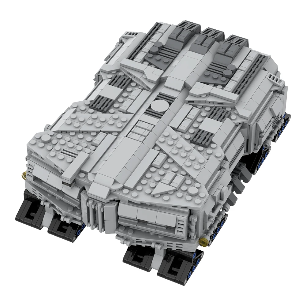 Gobricks Moc Dune Spice Harvester Bricks Model Dune Movie Harvester Edifici Building Blocks Giocattoli Kid Birthday Gift Collect Toy