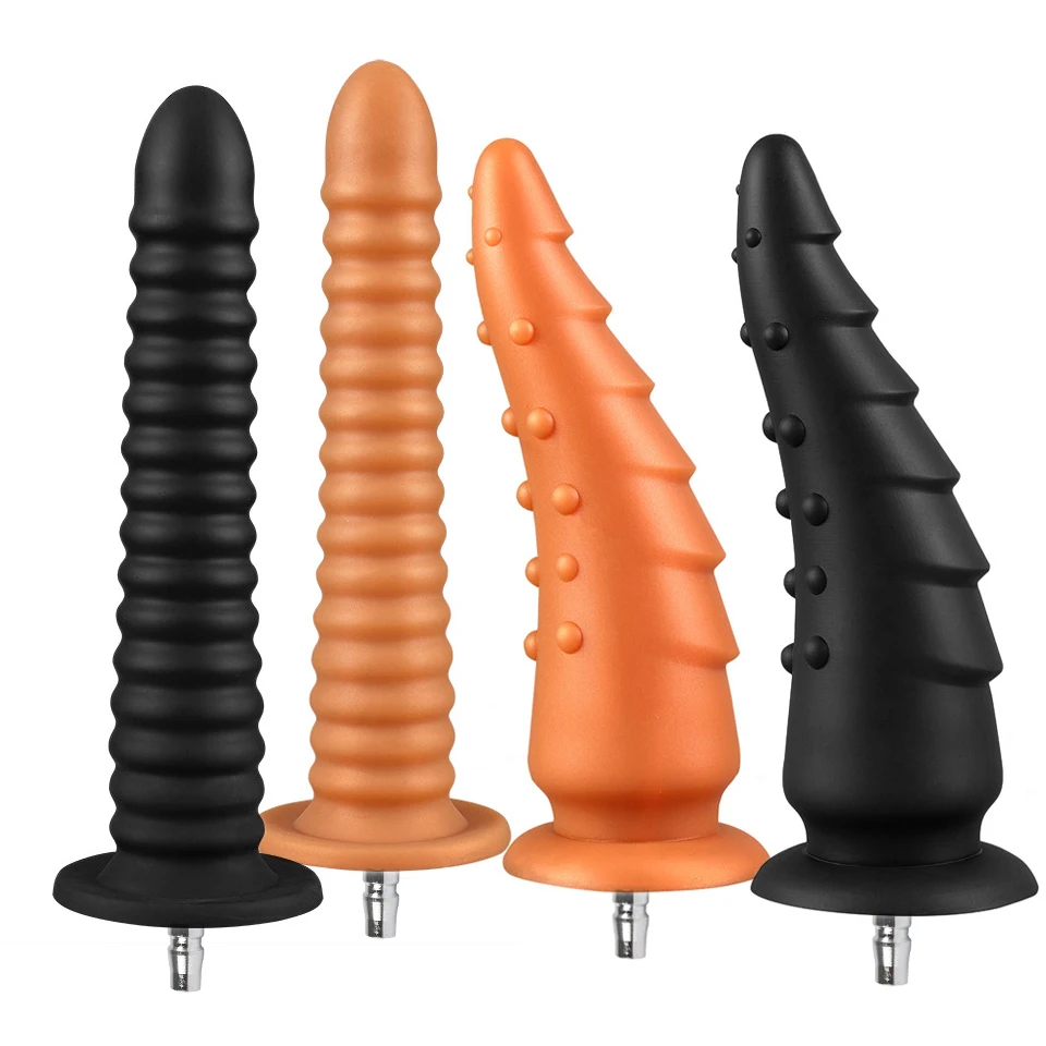 Sex Machine Dildo Attachment Anal Dildo Adult Sex Toys for Vac-U-Lock Masturbation Machine