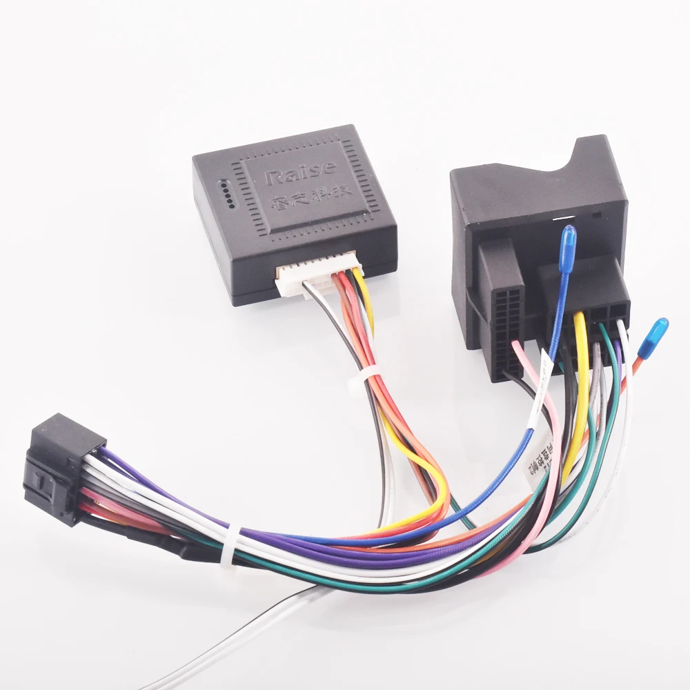 Faisceau Câblage Radio 16 Broches + Décodeur Canbus - Compatible Ford Fiesta /Focus II/C-Max (2003-2016