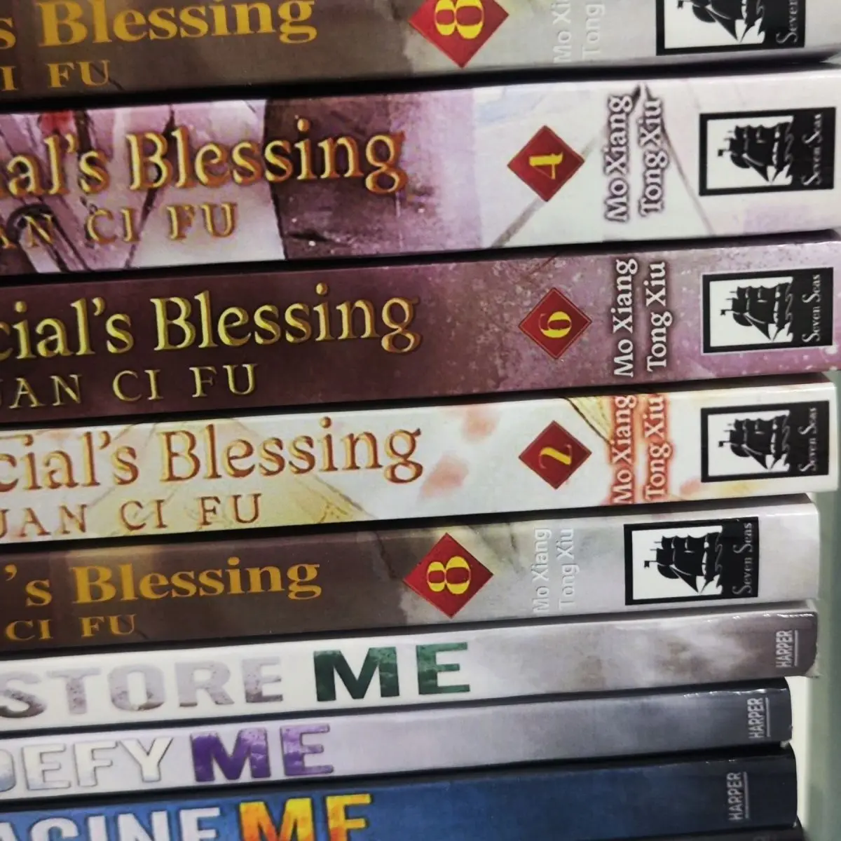 天官賜福 英語版 全巻セット 1-8巻 Mo Xiang Tong Xiu FULL SET Heaven Official's Blessing (Vol 1-8 End) English
