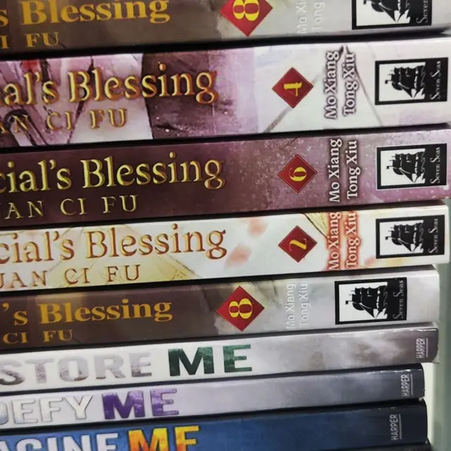 8 books/set Heaven Official's Blessing novel book volume 1-8