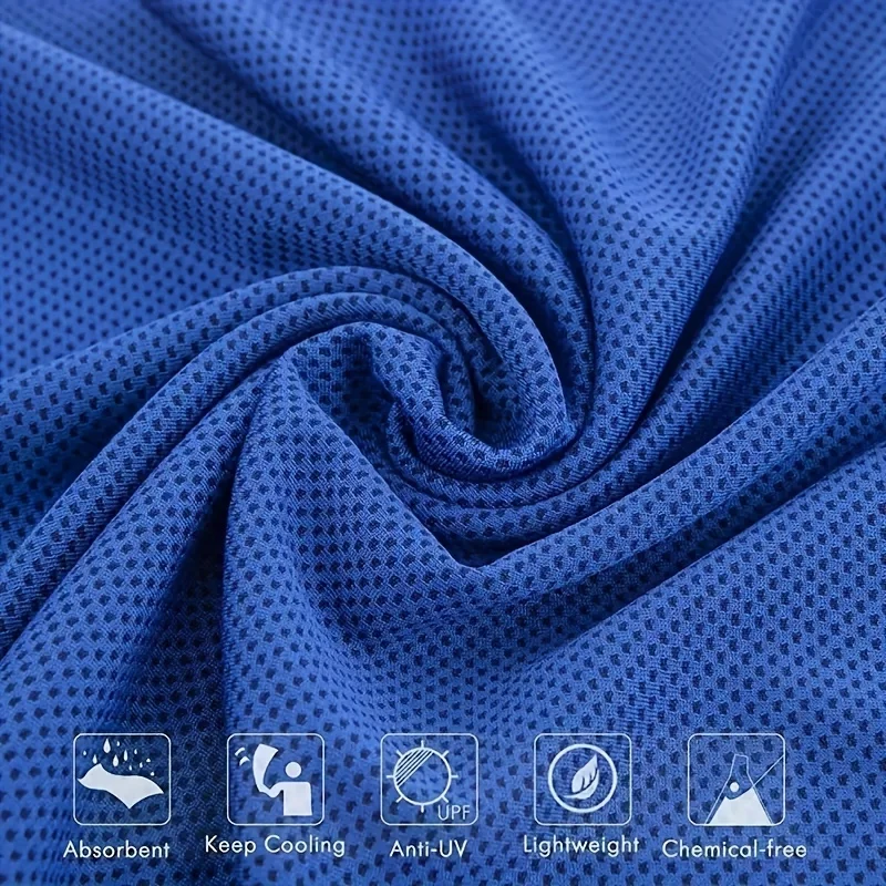 Cooling Towel for Men & Women - UV Protection, Quick Drying, Absorbent Towels for Neck & Face - Perfect for Sport, Camping, Work 5