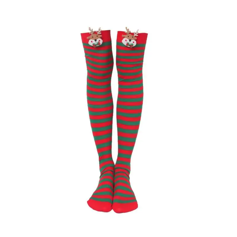 Bas De Noël Chaussettes Autocollants Clipart Pour Noël Avec Des Flocons