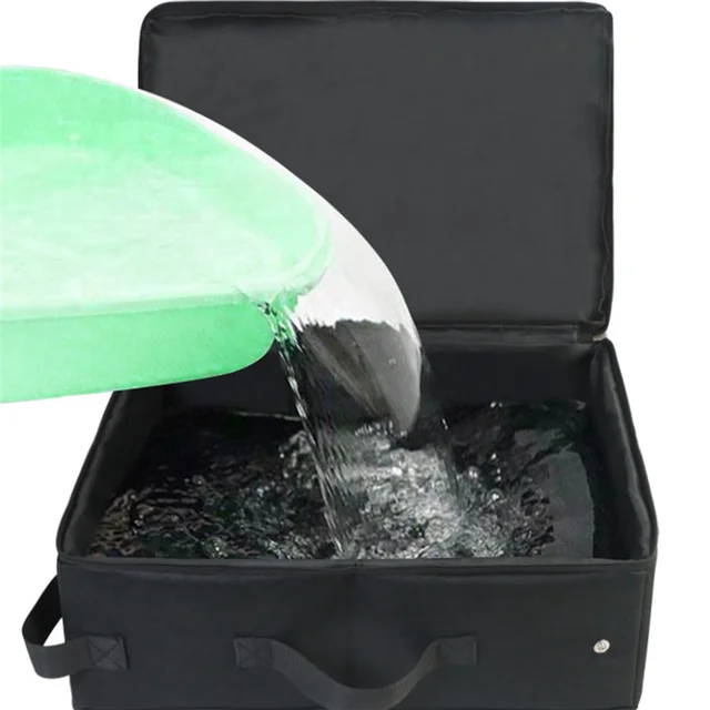 B62B-Portable Litter Box With Lid, Leak-Proof Collapsible Cat Litter Box Great For Travel Hotel Stays And Road Trip Easy To Use B62B-Portable Litter Box With Lid, Leak-Proof Collapsible Cat Litter Box Great For Travel Hotel Stays And Road Trip Easy To Use