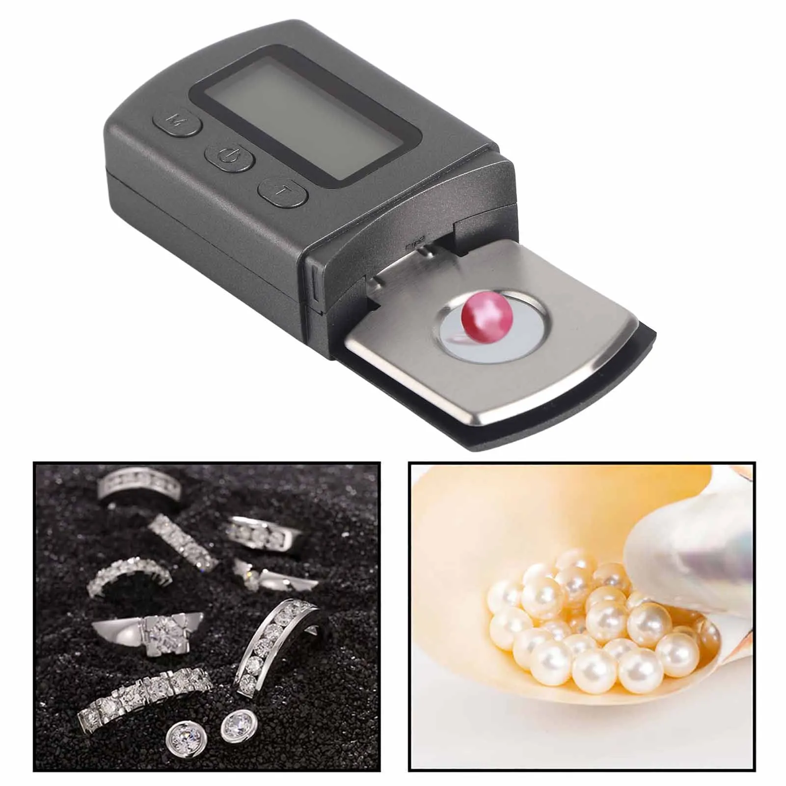 Turntable Stylus Force Scale Meter Gauge LCD Digital Backlight Portable Tracking For Vinyl Record Needle with 5g Calibration