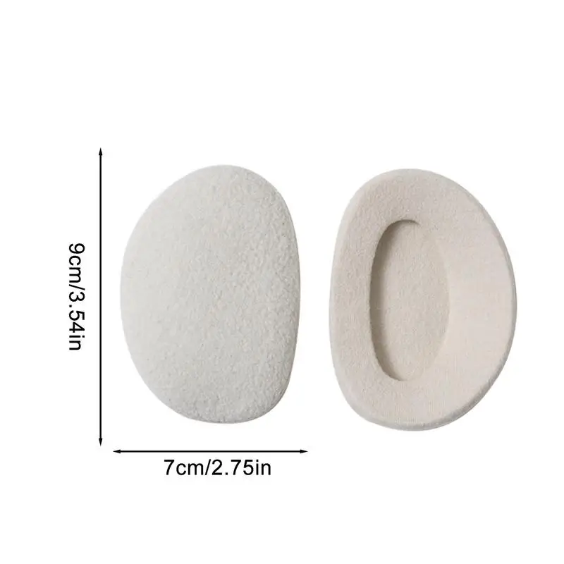 Bandless Ear Muffs Strapless Ear Bags For Winter Warm Protection Soft Cover For Winter Cold Weather Walking