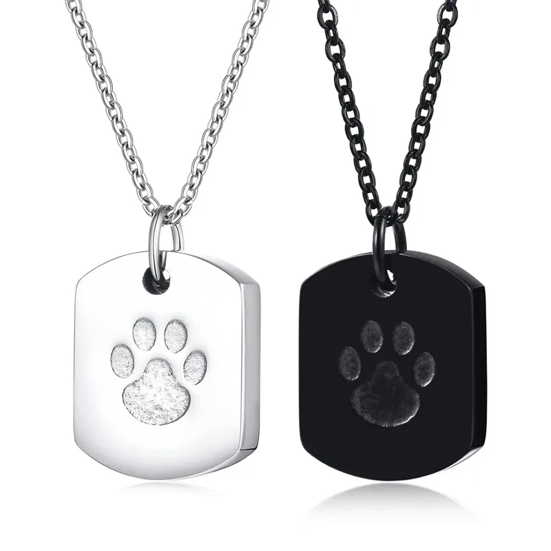 Paw Print Urn Necklace 2