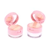 1PC Portable Plastic Powder Box Empty Loose Powder Container With Sieve Mirror Cosmetic Sifter Loose Jar Travel Makeup Container 6