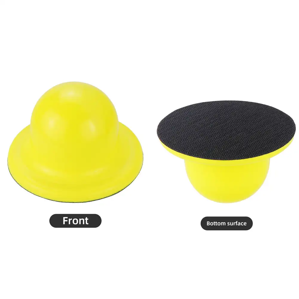 Hand Sanding Disc Holder Sand Paper Backing Polishing Pad Grinding Block PU Foam Sanding Disc For Auto Body and Automotive Use sanding discs sandpaper set polish sand paper sandpaper tools sander pads