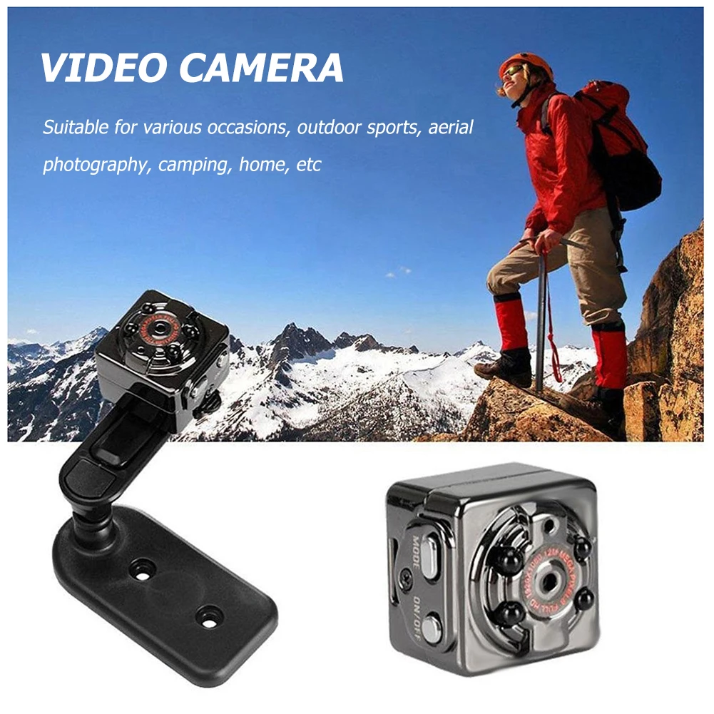 1080P Mini kamera przenośna kamera monitorująca widzenie nocne z wykorzystaniem