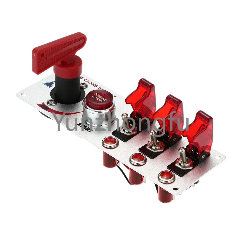 

Racing Car Modification Combination Switch Start Button Ignition Instrument Power-off Switch Automobile Switch Combination Panel