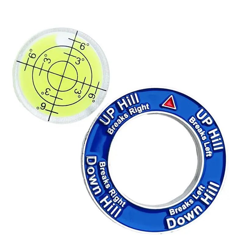 Golf Bubble Reader Horizontal Bubble Golf Training Green Reader Precise Green Reading Aid Portable On-Course For Son