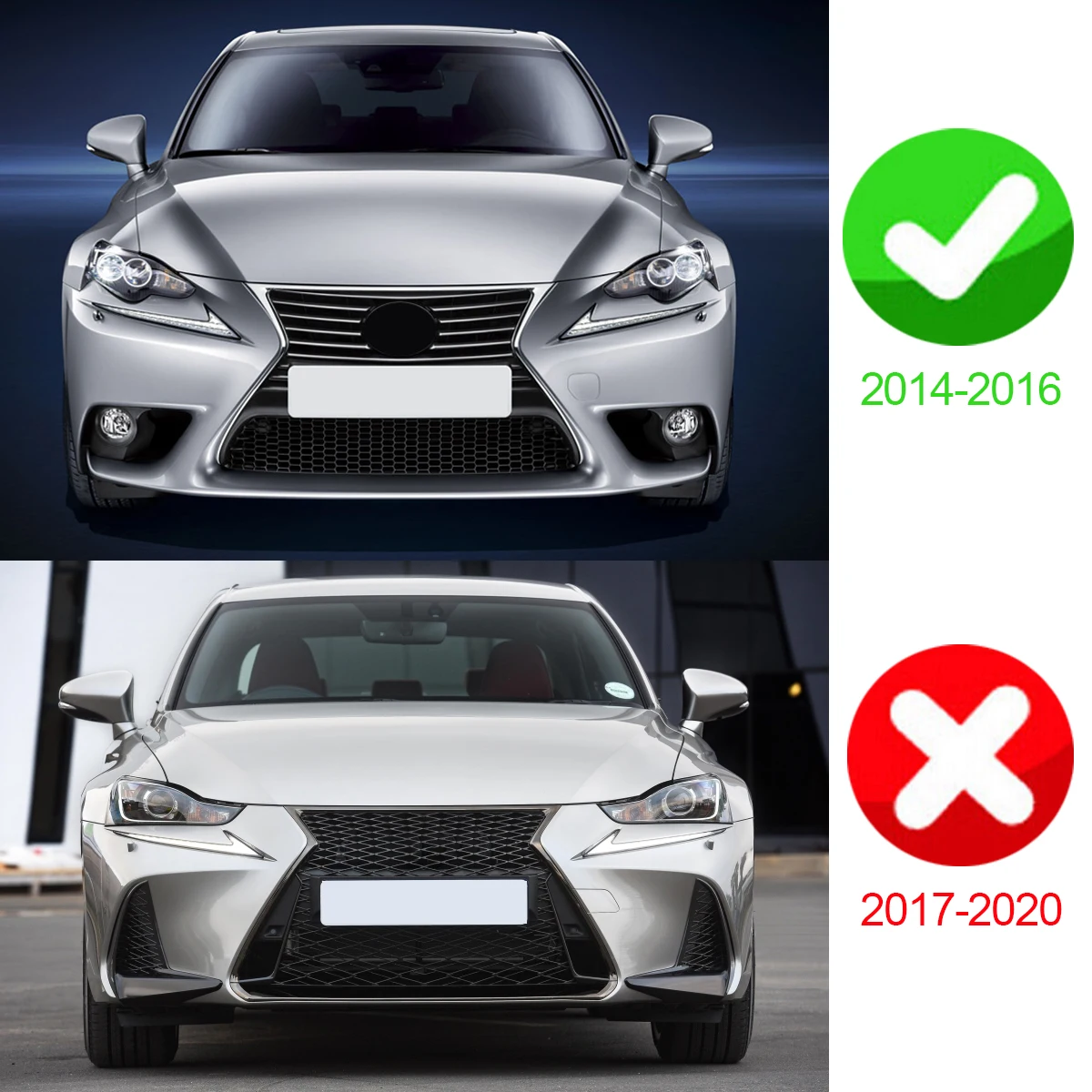 Lexusヘッドライト,左ドライバー,2014, 2015, 2016,is250,is200t