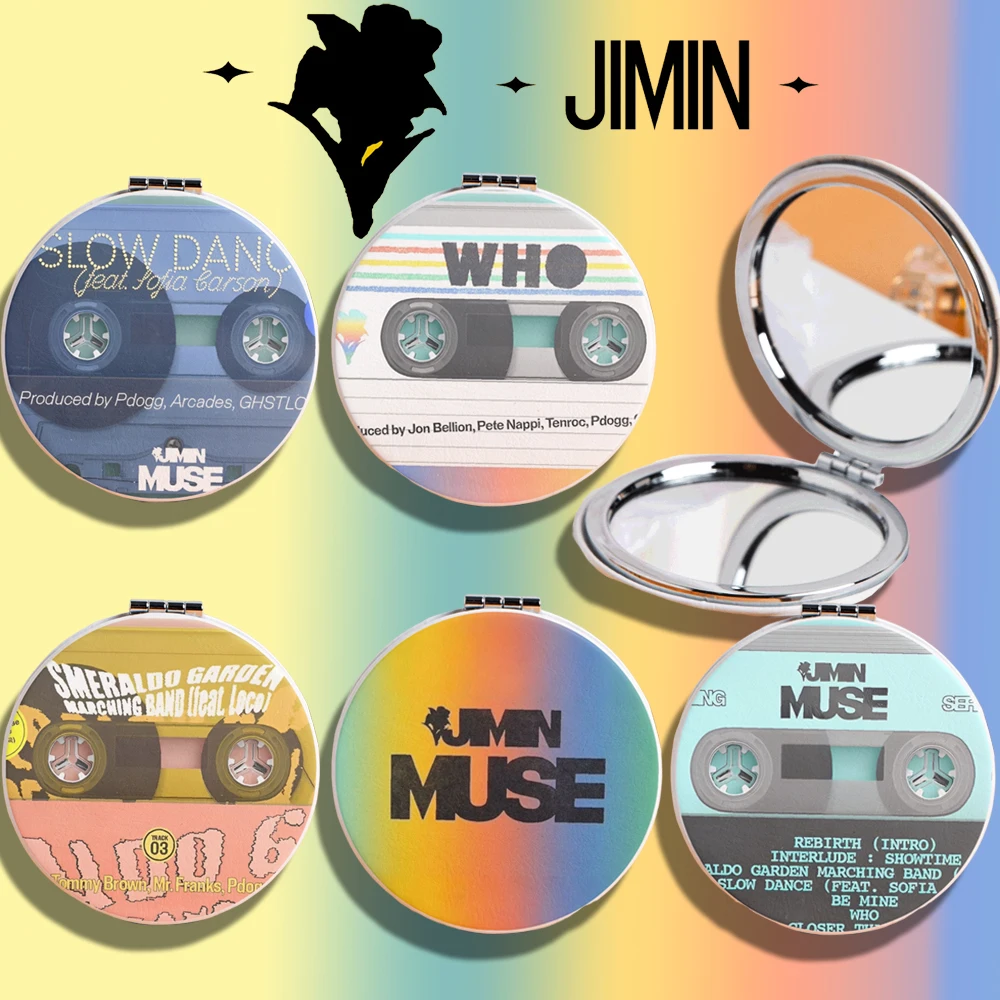Kpop Small Mirror PARK JIMIN MUSE New Album Accessories