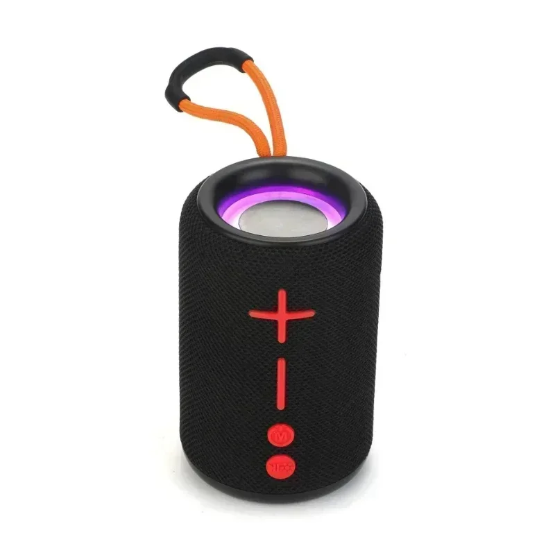 T500G Mini Fabric Card Insert Small Speaker Desktop Decoration Wireless Bluetooth Speaker Portable Outdoor
