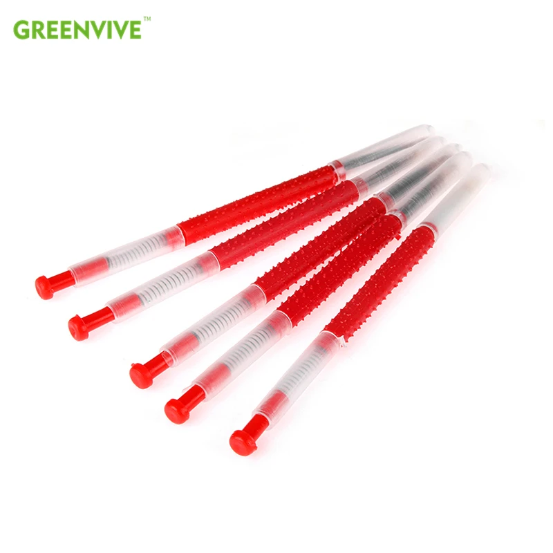 

5 Pcs Plastic Beekeeping Moving Grafting Tools Elastic Shift Needle Beekeeper Bee Hive Queen Larva Rearing Feeding Equipment