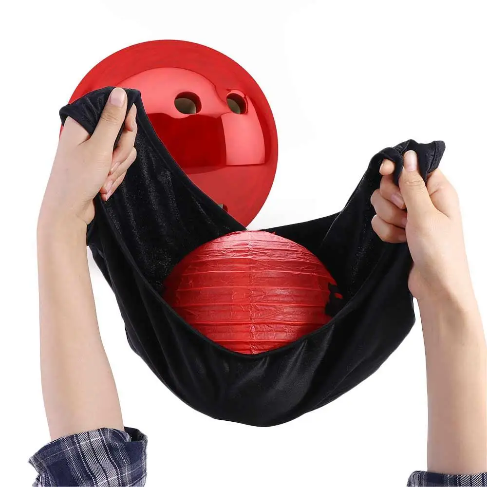 Elasticity Bowling Ball Seesaw 3-in-1 Bowling Ball Cleaning Bag Polisher Cleaner Cleans Washable Carry Bag Accessory