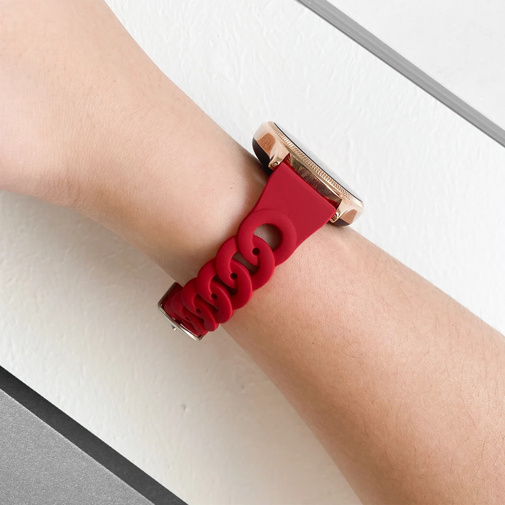 Premium Adjustable Silicone Watch Strap - Universal Fit