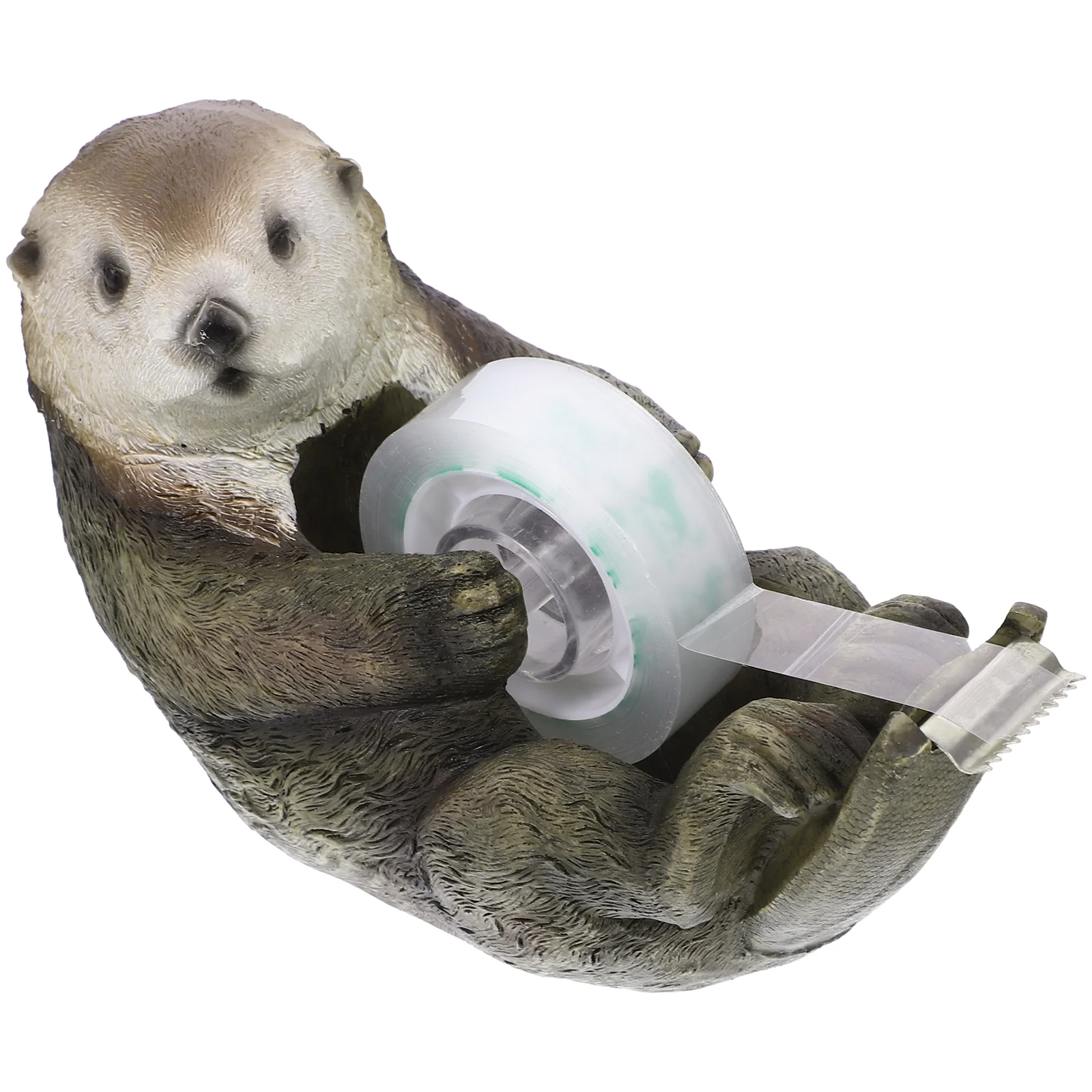 

Tape Dispenser Non-Skid Tape Cutter Holder Kawaii Animal Shaped Tape Dispenser Tape Cutting Tool Home Office Supplies