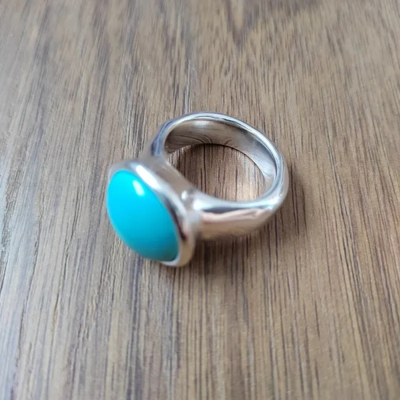 Elegant Summer Fairy Style Pearl and Turquoise Ring